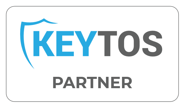Keytos Partner Logo - Blue and Grey