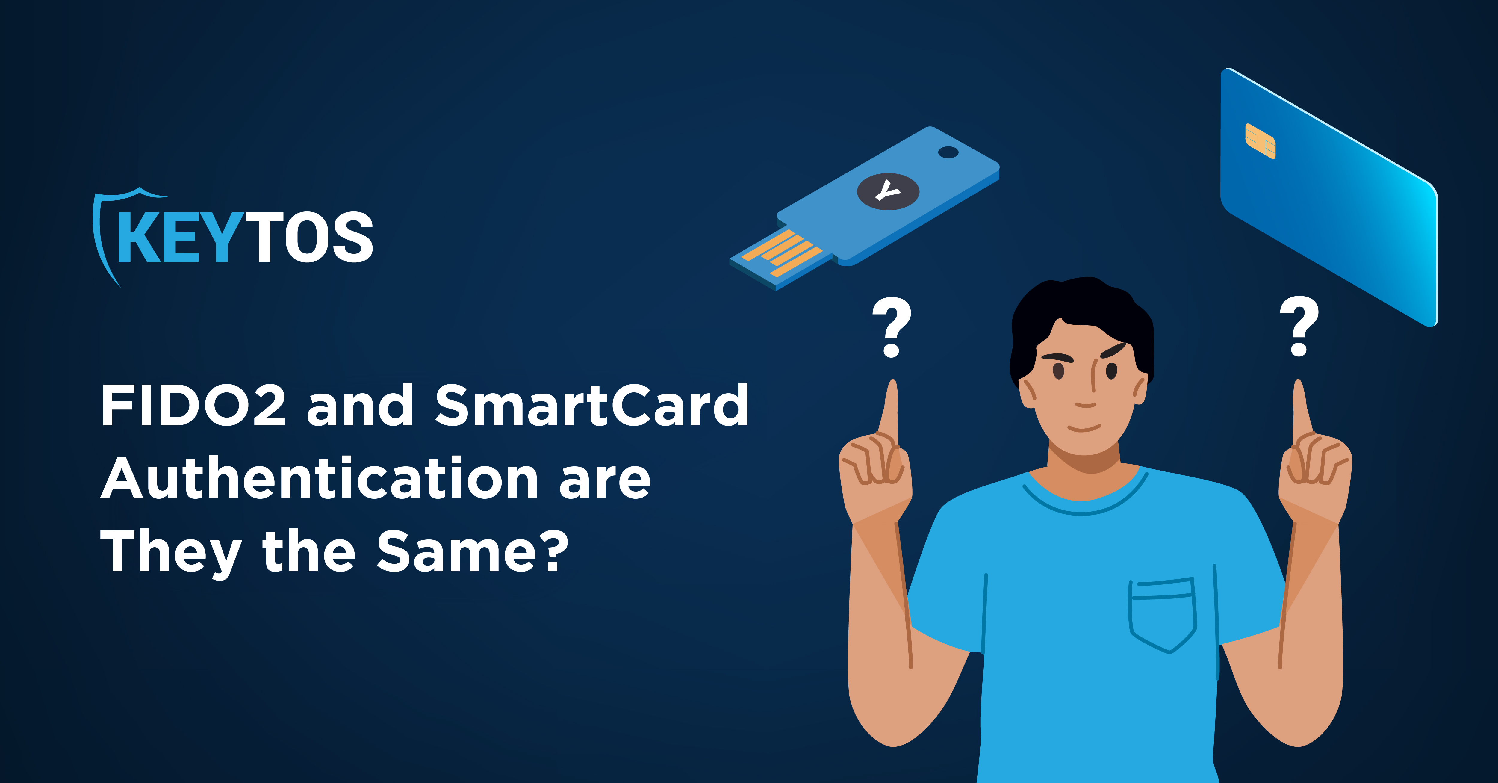 La diferencia entre FIDO2 y autenticación con tarjeta inteligente