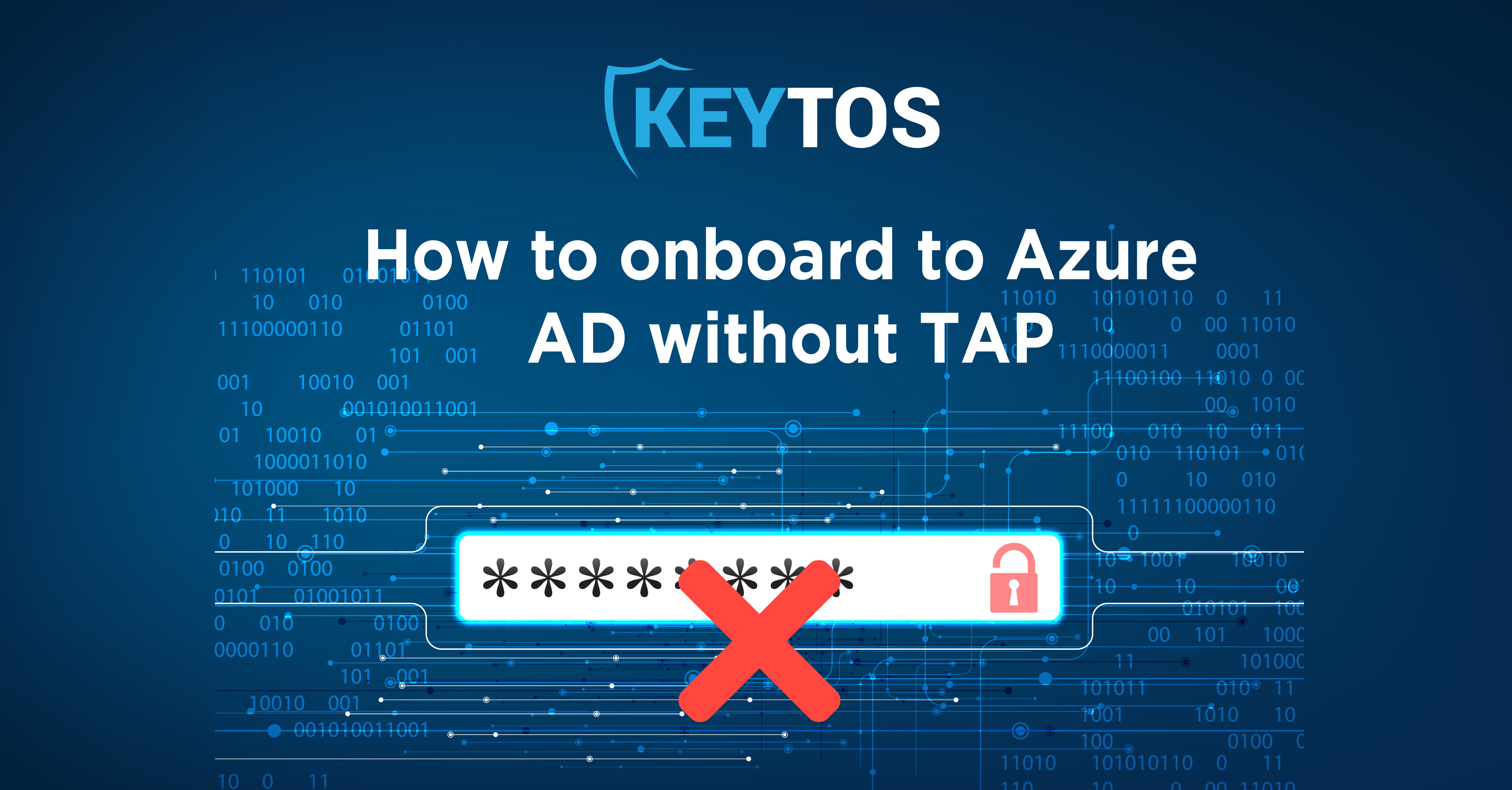 Cómo incorporarse a Azure FIDO2 sin pase de acceso temporal (TAP)